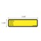 Nevs Printed Chart Labels - Room No/name/ Doctor 1-3/8" x 5-3/8" Yelw w/Blk NRBP-YELLOW - alternate 2